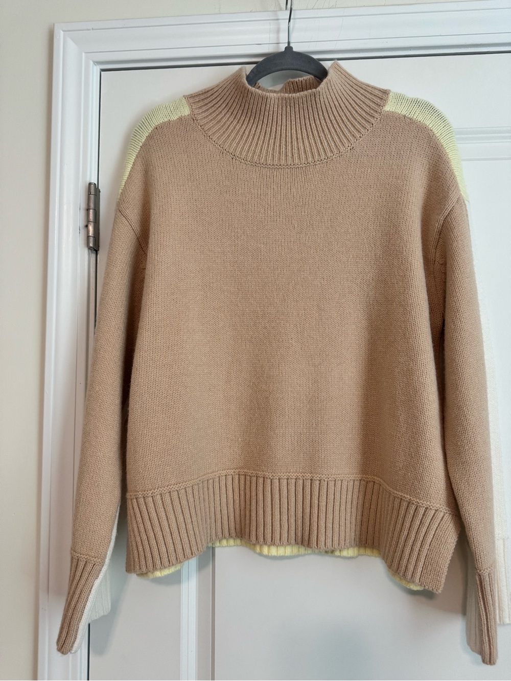 Ann Taylor color block sweater